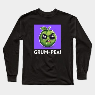 Grum-Pea | Pea Pun Long Sleeve T-Shirt